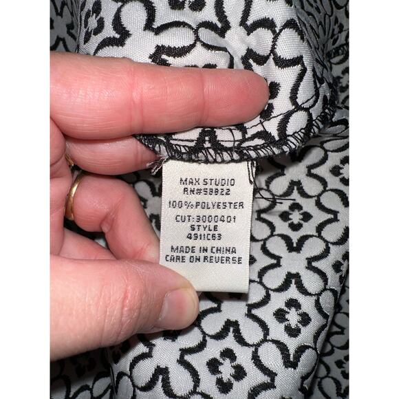 Preppy Blair Waldorf Mini Pencil Dress 2 Shogun Date Night Black White Cinched - Picture 4 of 4